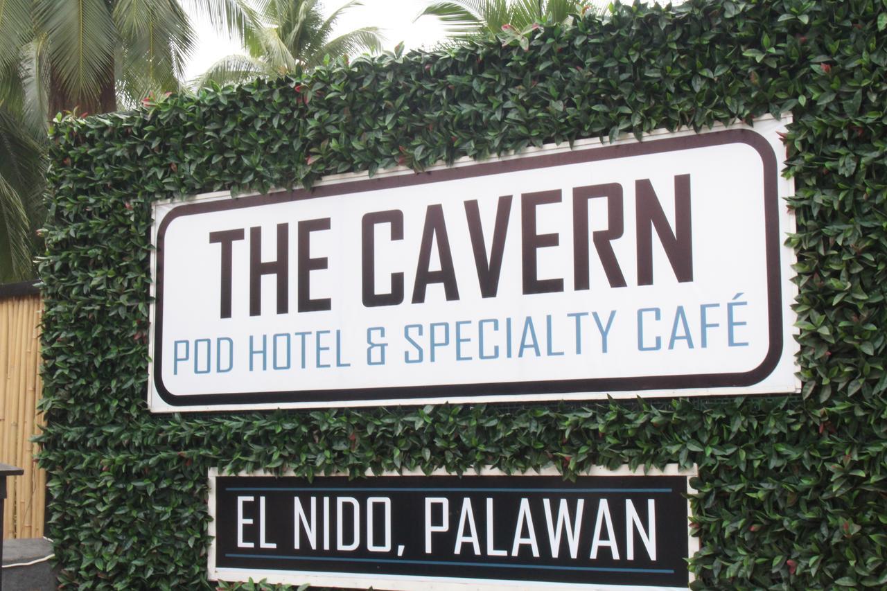 The Cavern Pod Hotel & Specialty Cafe El Nido Buitenkant foto