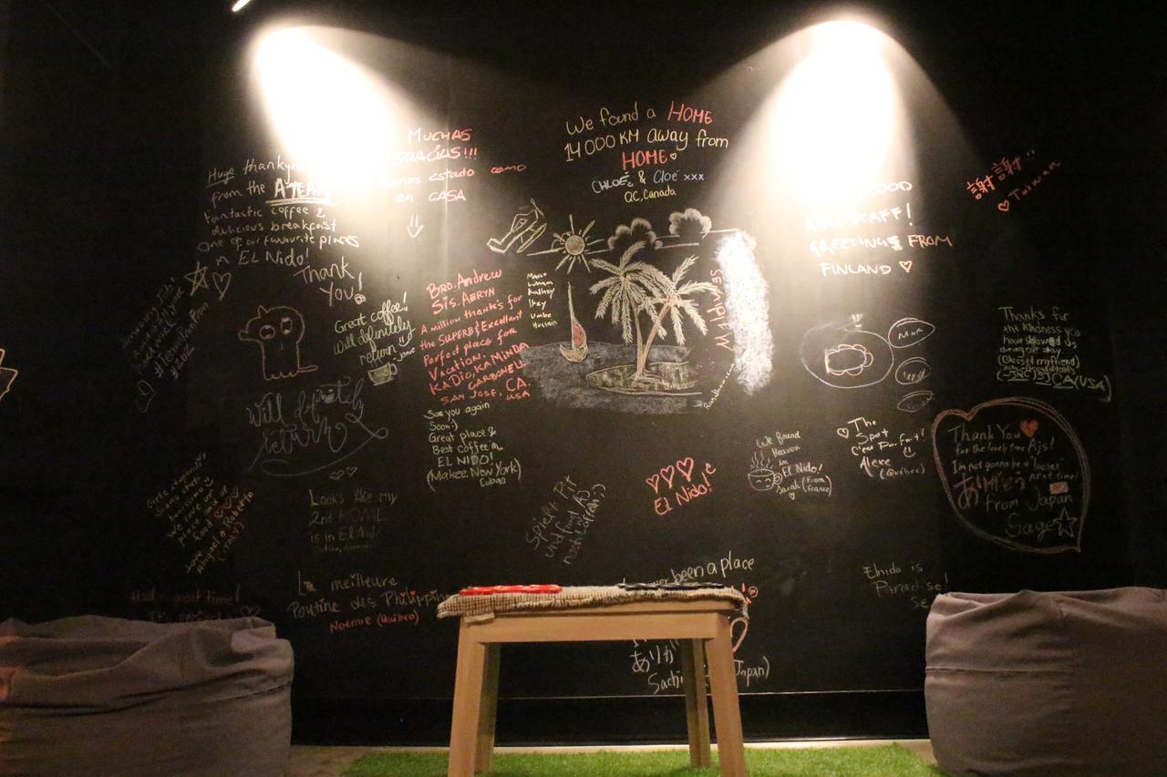 The Cavern Pod Hotel & Specialty Cafe El Nido Buitenkant foto